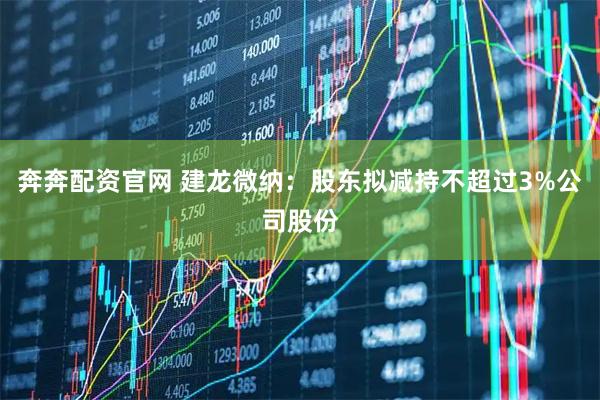奔奔配资官网 建龙微纳：股东拟减持不超过3%公司股份