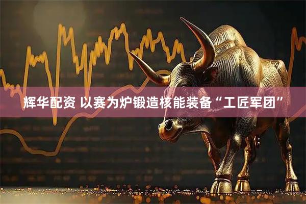 辉华配资 以赛为炉锻造核能装备“工匠军团”